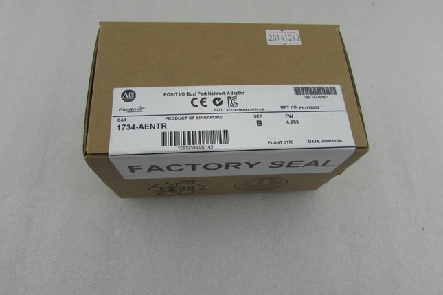 1734-AENTR Allen Bradley PLC