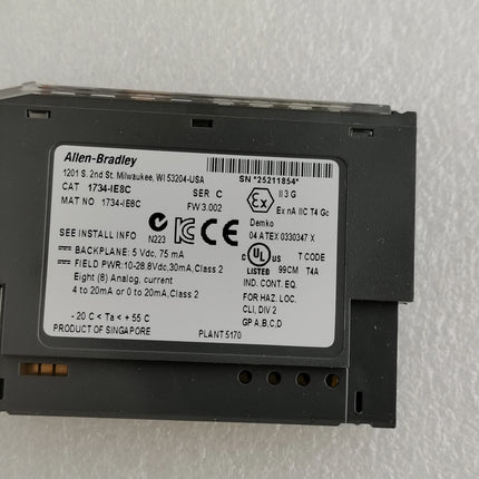 1734-IE8C Allen Bradley PLC