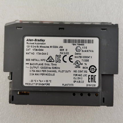 1734-OA4 Allen Bradley PLC