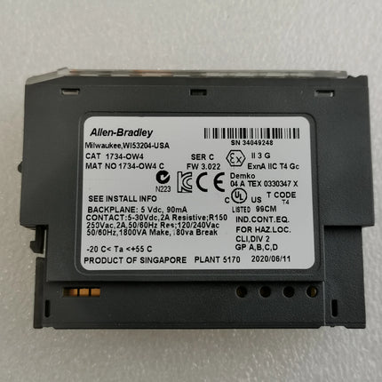 1734-OW4 Allen Bradley PLC