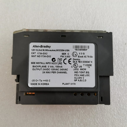 1734-OX2 Allen Bradley PLC