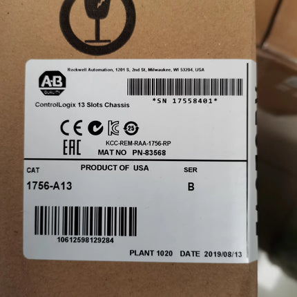 1756-A13 Allen Bradley PLC