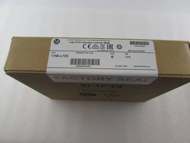 1756-L72S Allen Bradley PLC