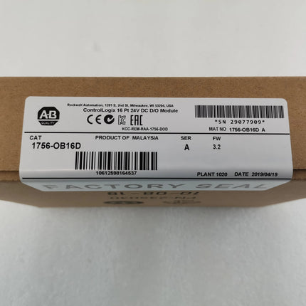1756-OB16D Allen Bradley PLC