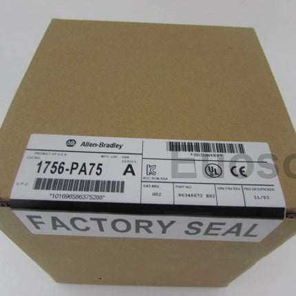 1756-PA75 Allen Bradley PLC