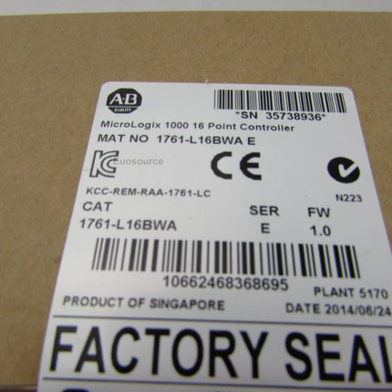 1761-L16BWA Allen Bradley PLC