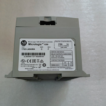 1762-L40AWA Allen Bradley PLC