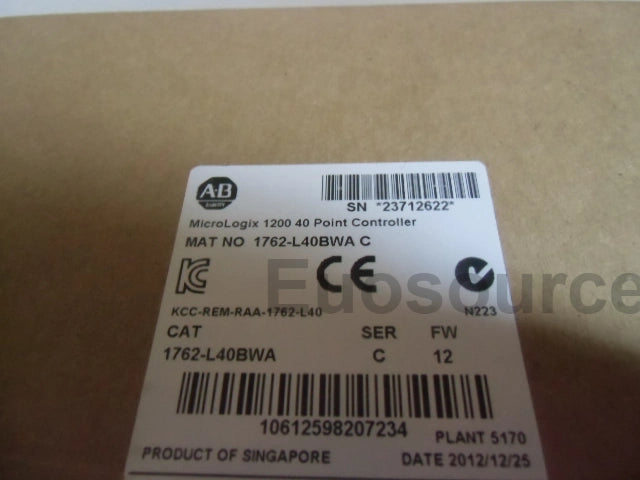 1762-OB16 Allen Bradley PLC