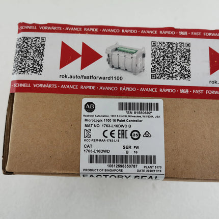 1763-L16DWD Allen Bradley PLC