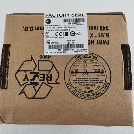 1763-L16DWD Allen Bradley PLC