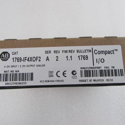 1769-IF4XOF2 Allen Bradley PLC