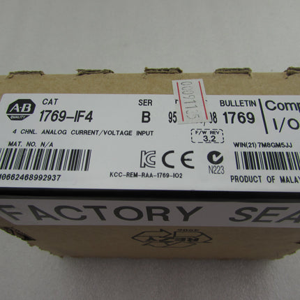 1769-IF4FXOF2F Allen Bradley PLC