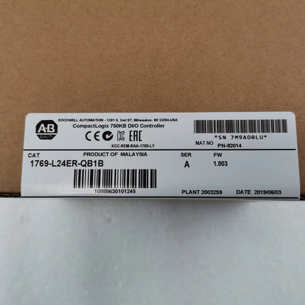 1769-L24ER-QB1B Allen Bradley PLC