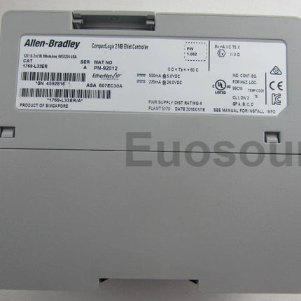 1769-L33ERM Allen Bradley PLC