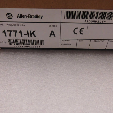 1771-IK Allen Bradley PLC
