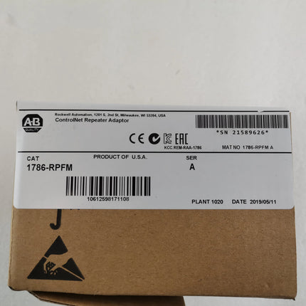 1786-RPFM Allen Bradley PLC