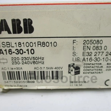 1SBL181001R8010 ABB Contactor