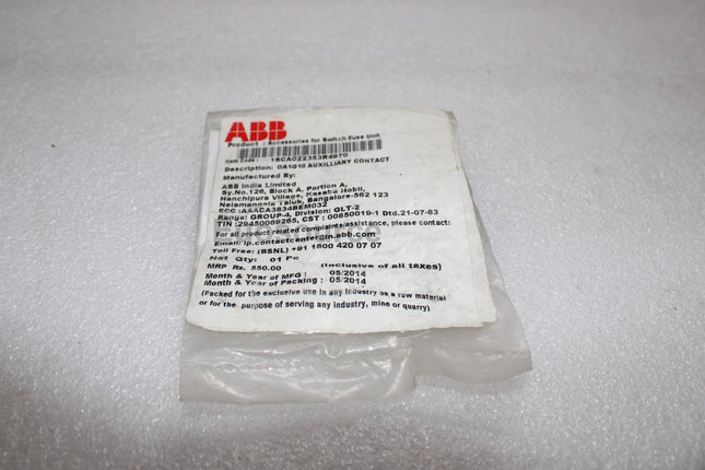 1SDA104843R1 ABB AUXILIARY CONTACT