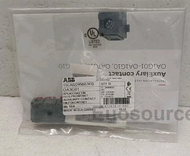 1SCA022456R7410 ABB AUXILIARY CONTACT