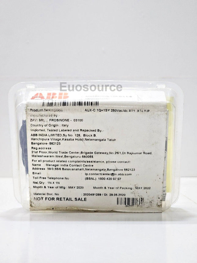 1SDA066325R1 ABB AUXILIARY CONTACT