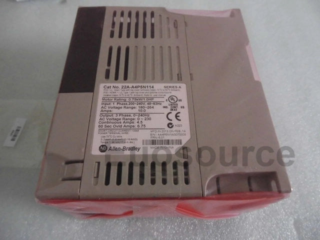 22A-A4P5N114 Allen Bradley PLC