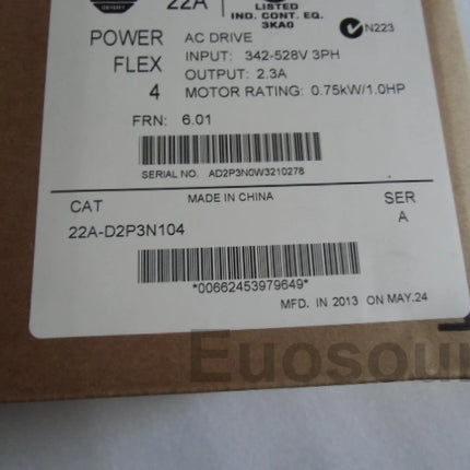 22A-D2P3N104 Allen Bradley PLC