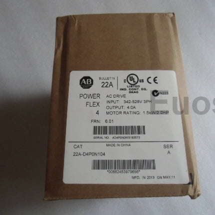 22A-D2P3N104 Allen Bradley PLC