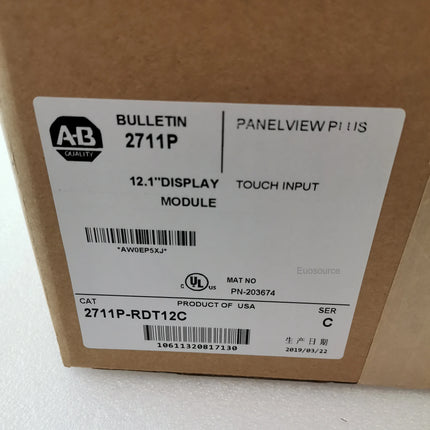 2711P-RDT12C Allen Bradley Touch Screen
