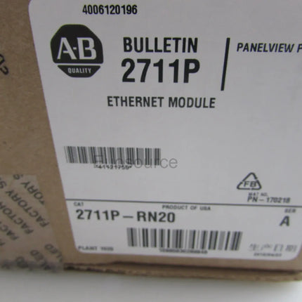 2711P-RN20 Allen Bradley Touch Screen