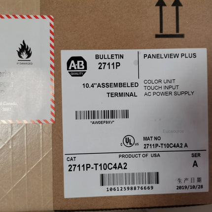2711P-T10C4A2 Allen Bradley Touch Screen