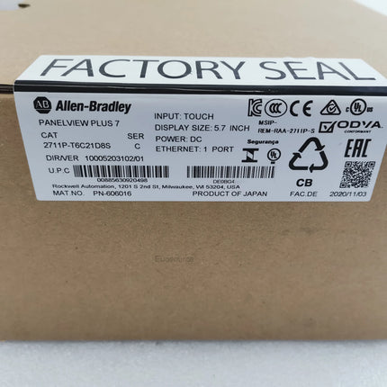2711P-T6C21D8S Allen Bradley Touch Screen