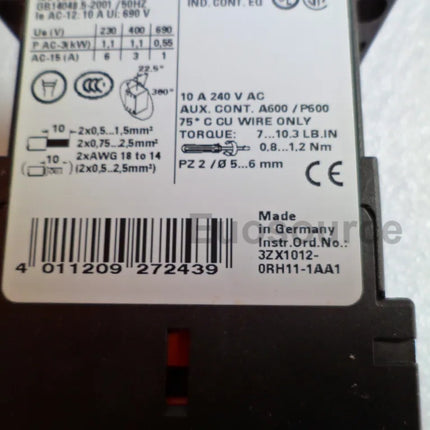 3RH1122-1AF00 Siemens Contactor