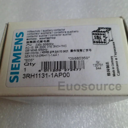 3RH1131-1APOO Siemens Contactor