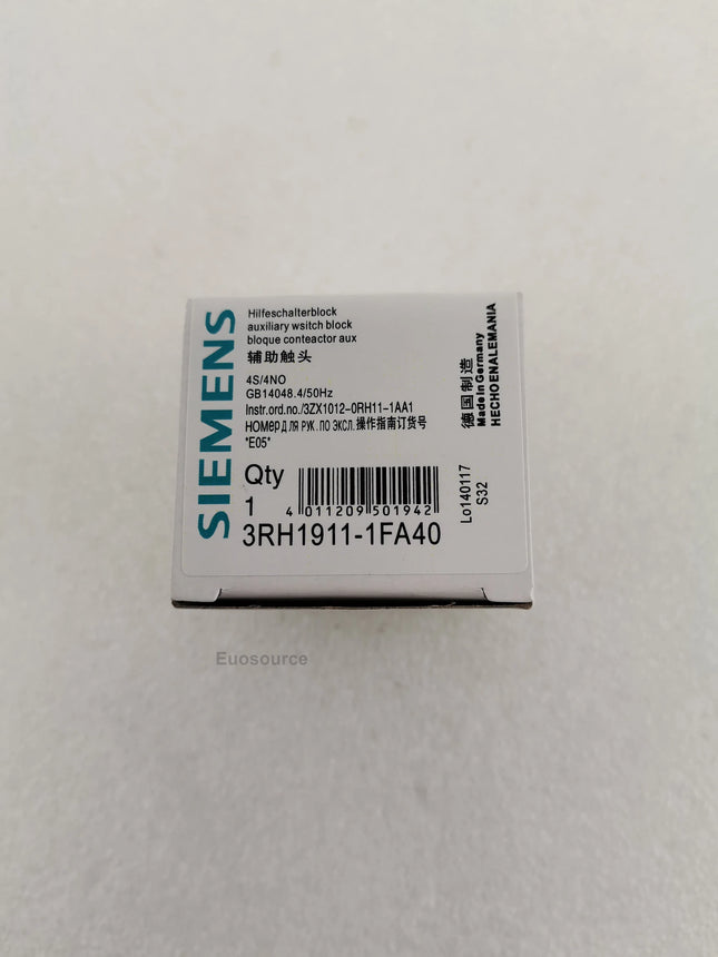 3RH1911-1FA40 Siemens Contactor