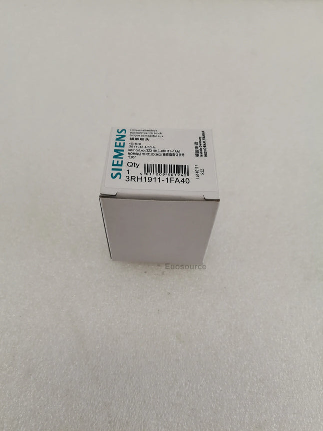 3RH1911-1FA40 Siemens Contactor