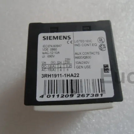 3RH1911-1HA22 Siemens Contactor