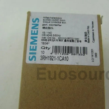 3RH1921-1CA10 Siemens Contactor