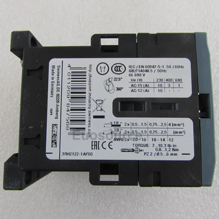3RH2122-1AF00 Siemens Contactor