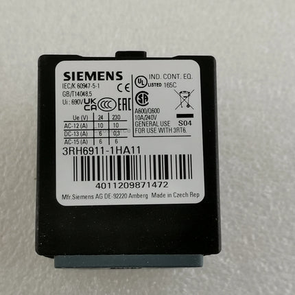 3RH6911-1HA11 Siemens Contactor