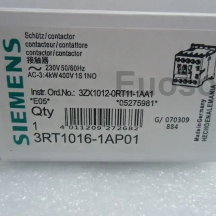 3RT1016-1AP01 Siemens Contactors