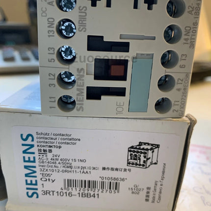 3RT1016-1BB41 Siemens Power Contactor