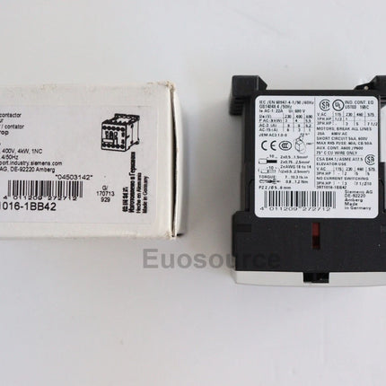 3RT1016-1BB42 Siemens Power Contactor