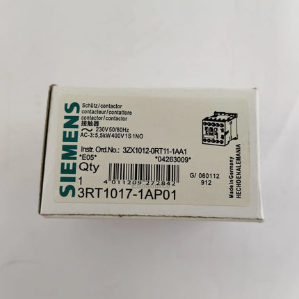3RT1017-1AP01 Siemens Contactors