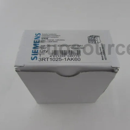 3RT1025-1AK60 Siemens Contactors