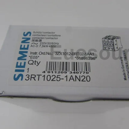 3RT1025-1AN20 Siemens Contactors