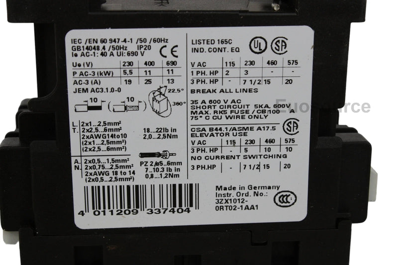 3RT1026-1AC20 Siemens Power Contactor