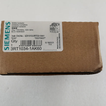 3RT1034-1AK60 Siemens Contactors