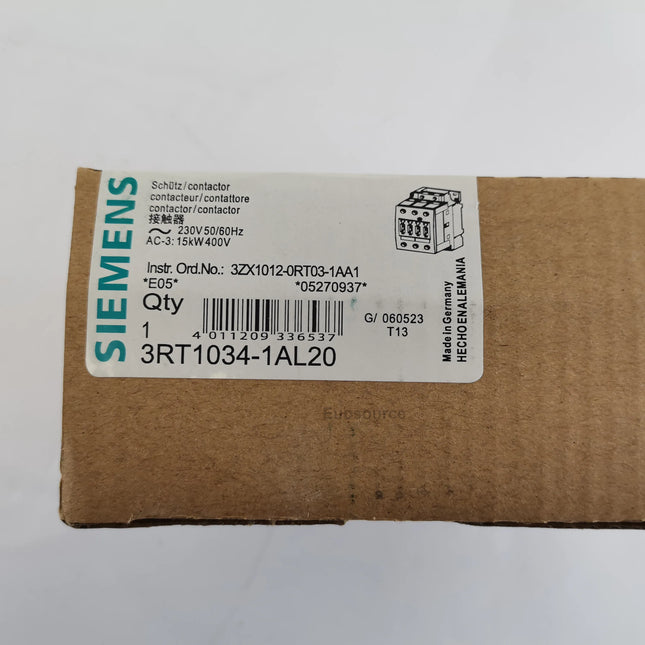 3RT1034-1AL20 Siemens Contactors