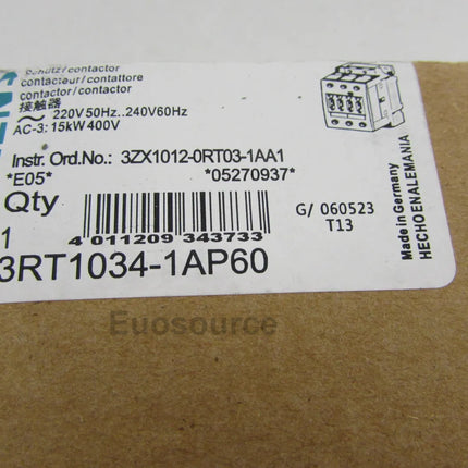 3RT1034-1AP60 Siemens Contactors