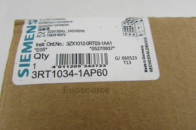 3RT1034-1AP60 Siemens Contactors